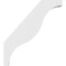 Ekena Millwork 4-in. W x 32-in. D x 36-in. H Funston Architectural Grade PVC Knee Brace BRCP04X32X36FST - alternate 5